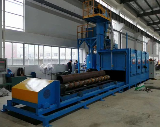 江西喷砂机在管道除锈中的现场施工应用